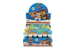 Bublifuk 60ml Tlapková patrola/Paw patrol 11,5cm mix barev 36ks v boxu