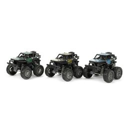 Auto monster truck mini plast 9x7cm odpružené na zpětné natažení 3 barvy 12ks v boxu