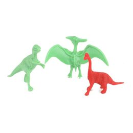 Peněženka na klíče dinosaurus kov/plast 8cm 2 barvy 12ks v boxu