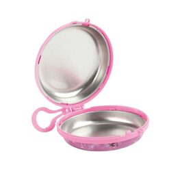 Peněženka na klíče princezna kov/plast 8cm 3 barvy 12ks v boxu
