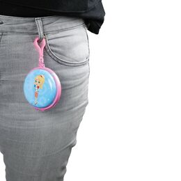 Peněženka na klíče princezna kov/plast 8cm 3 barvy 12ks v boxu