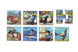 Policajti 3 logické hry společenská hra v krabici 29x20x4cm