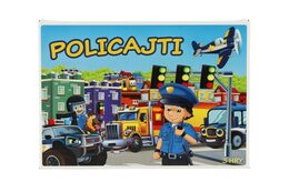 Policajti 3 logické hry společenská hra v krabici 29x20x4cm