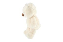 Medvěd sedící plyš 35cm bílý 0+