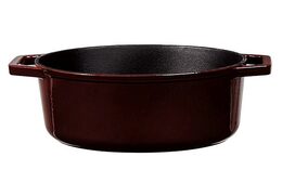 BERLINGERHAUS Pekáč litinový s poklicí 30 cm Burgundy Line BH-6499