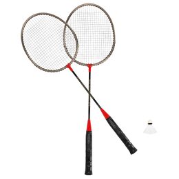 Spokey BADMNSET1 Sada na badminton - 2 x raketa, košíček, obal