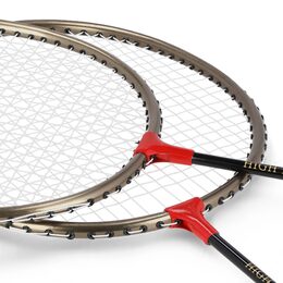 Spokey BADMNSET1 Sada na badminton - 2 x raketa, košíček, obal