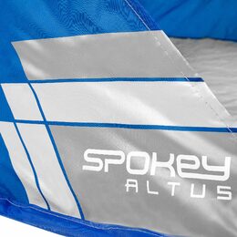 Spokey ALTUS Samorozkládací outdoorový paravan, 195x100x85 cm - modro-žlutý