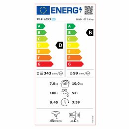 Philco PLWD 107 B KING pračka se sušičkou