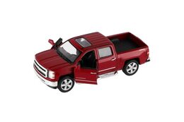 Teddies Kinsmart auto Chevrolet Silverado 12,5cm kov na zpětné natažení