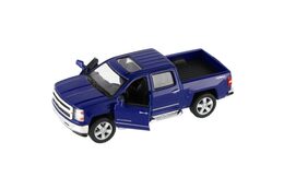 Teddies Kinsmart auto Chevrolet Silverado 12,5cm kov na zpětné natažení