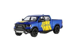 Auto Kinsmart 2019 Dodge RAM 1500 kov/plast 13cm 4 barvy na zpětné natažení 12ks v boxu