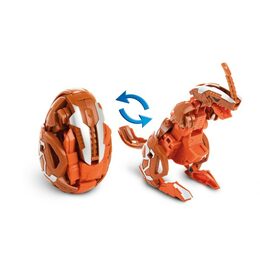 Transformer vejce/dinosaurus plast 8cm 3 barvy 12ks v boxu