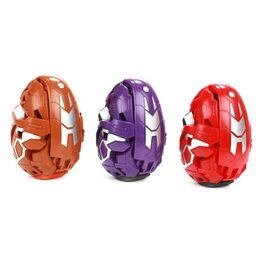 Transformer vejce/dinosaurus plast 8cm 3 barvy 12ks v boxu