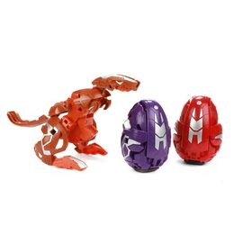 Transformer vejce/dinosaurus plast 8cm 3 barvy 12ks v boxu