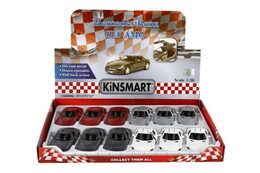 Teddies Kinsmart auto Mercedes-Benz SLS AMG 12,5cm kov na zpětné natažení