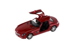 Teddies Kinsmart auto Mercedes-Benz SLS AMG 12,5cm kov na zpětné natažení