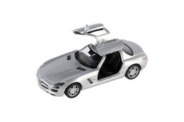 Teddies Kinsmart auto Mercedes-Benz SLS AMG 12,5cm kov na zpětné natažení