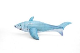 Hračka Bestway Nafukovací žralok s držadly, 1,83 m x 1,02 m