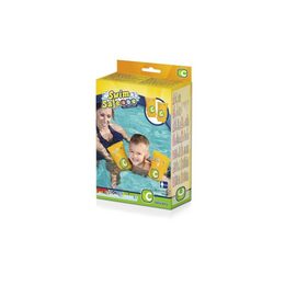 Rukávky nafukovací Swim Safe žluté  2 komory 30x15cm v krabičce 12x19,5cm od 5-12 let