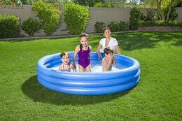 Bazén dětský nafukovací 183x33cm 3 komory 3 barvy v krabici 30x24x7cm 2+