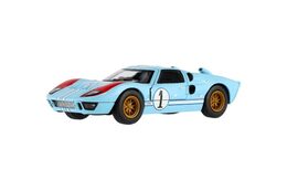 Auto Kinsmart 1966 Ford GT40 MKII Herit kov/plast 13cm 3 barvy na zpětné natažení 12ks v boxu