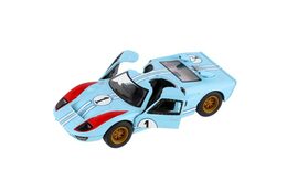 Auto Kinsmart 1966 Ford GT40 MKII Herit kov/plast 13cm 3 barvy na zpětné natažení 12ks v boxu