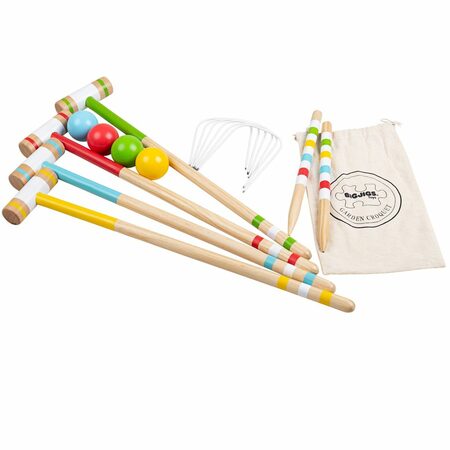 Bigjigs Toys Dřevěný kroket Garden -  poškozený obal