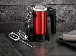BERLINGERHAUS Mixér ruční šlehač s příslušenstvím 300 W Burgundy Metallic Line BH-9367