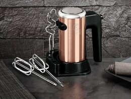 BERLINGERHAUS Mixér ruční šlehač s příslušenstvím 300 W Rosegold Metallic Line BH-9366