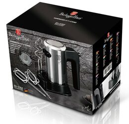 BERLINGERHAUS Mixér ruční šlehač s příslušenstvím 300 W Black Silver Collection BH-9368