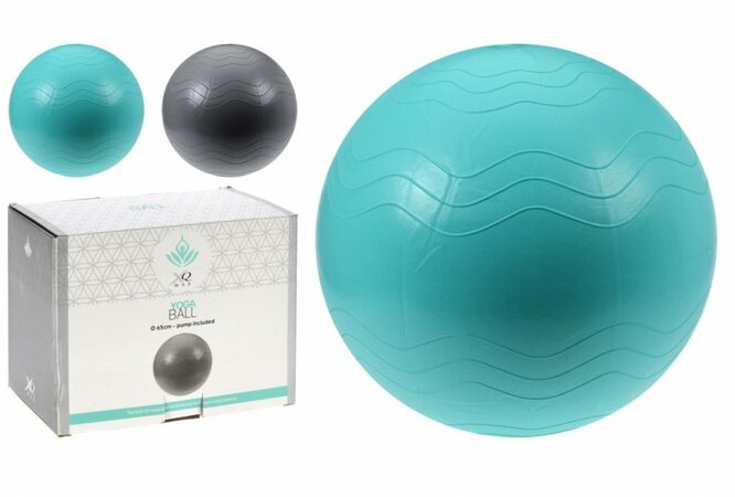 XQMAX Gymnastický míč GYMBALL XQ MAX 65 cm šedá KO-8DM000430seda