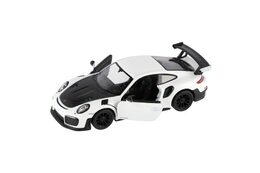 Auto Kinsmart Porsche 911 GT2 RS kov/plast 13cm 4 barvy na zpětné natažení 12ks v boxu