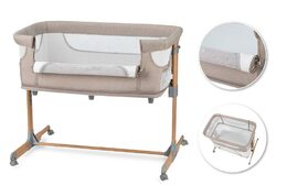 Postýlka MoMi SMART BED 4v1 béžová