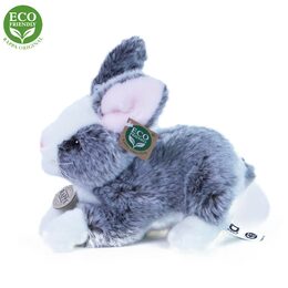 Rappa Plyšový králík ležící 23 cm ECO-FRIENDLY