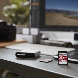 MicroSDXC SDR2/256GB UHS-II V90 KINGSTON