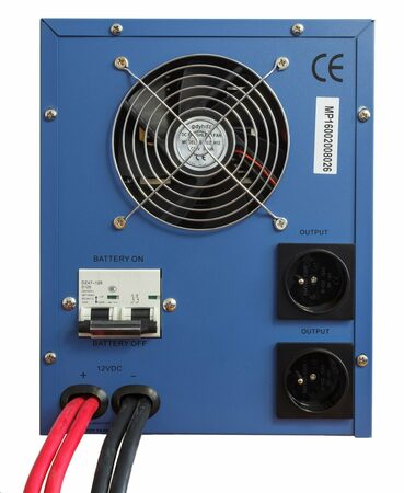 Napěťový měnič MHPower MP-1600-12 12V/230V, 1600W, čistý sinus