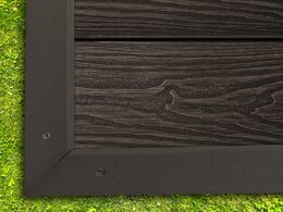 Zakončovací lišta G21 Dark Wood 4,5 x 4,5 x 300 cm
