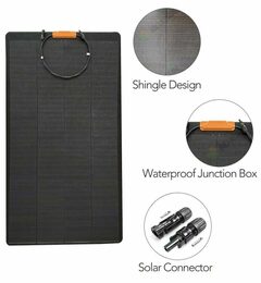 Solární panel SOLARFAM 150W ETFE, flexibilní Shingle