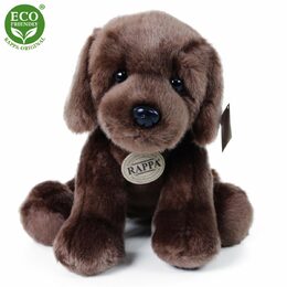 Rappa Plyšový pes labrador sedící 26 cm ECO-FRIENDLY