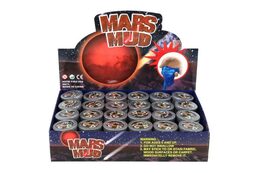 Teddies Sliz hmota 80g Mars 6x5cm mix druhů 24ks v boxu