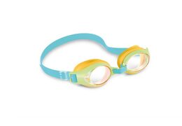 Plavecké brýle dětské barevné 15cm 3 barvy na kartě 3-8 let