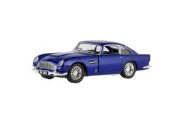 Auto Kinsmart Aston Martin DB5 kov/plast 13cm 4 barvy na zpětné natažení 12ks v boxu