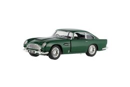 Auto Kinsmart Aston Martin DB5 kov/plast 13cm 4 barvy na zpětné natažení 12ks v boxu