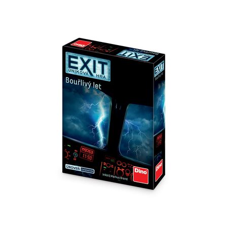 Dino Exit úniková hra: Bouřlivý let párty hra