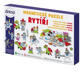 Detoa Magnetické puzzle Rytíři