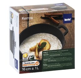 KELA Kastrol s nepřilnavým povrchem KERROS 16 cm / 1 l KL-11549