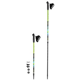 Spokey MEADOW II Hole Nordic Walking 2-dílné, systém anti-shock, černo-zelené s