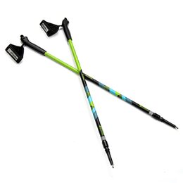 Spokey MEADOW II Hole Nordic Walking 2-dílné, systém anti-shock, černo-zelené s