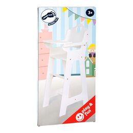 Small Foot Dřevěná židlička pro panenky bílá, výška 63 cm